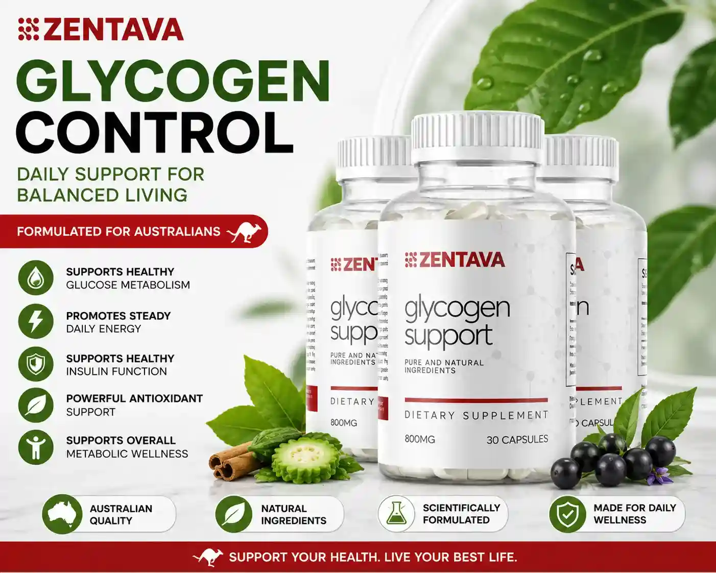 Zentava Glycogen Control Australia